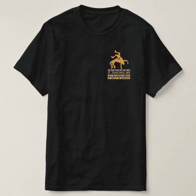 Camiseta SE DEBE GANAR LA Lucha (Diseño del anverso)