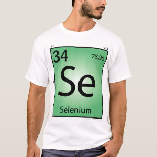 Camiseta (Se) del elemento del selenio - frente