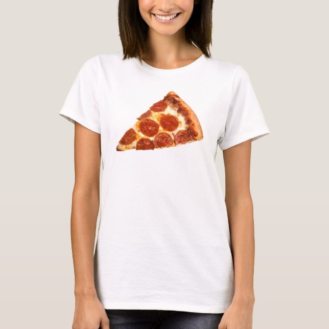 Camiseta Se derritió la porción de pizza de chile de Slippe (Anverso)