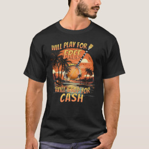 Camiseta Se Detendrá El Juego Gratuito, Se Detendrá El Banj