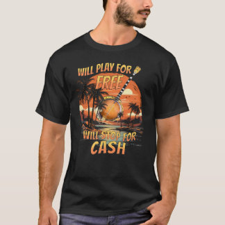 Camiseta Se Detendrá El Juego Gratuito, Se Detendrá El Banj