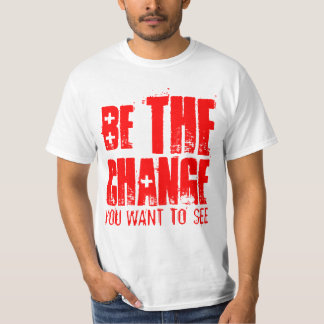 CAMISETA SÉ EL CAMBIO QUE QUIERES VER