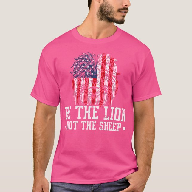 Camiseta Sé El León No La Oveja (Anverso)