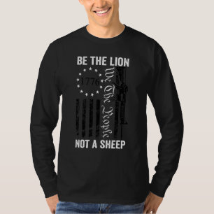 Camiseta Sé El León No Una Oveja Ar15 2ª Enmienda Pro Gu