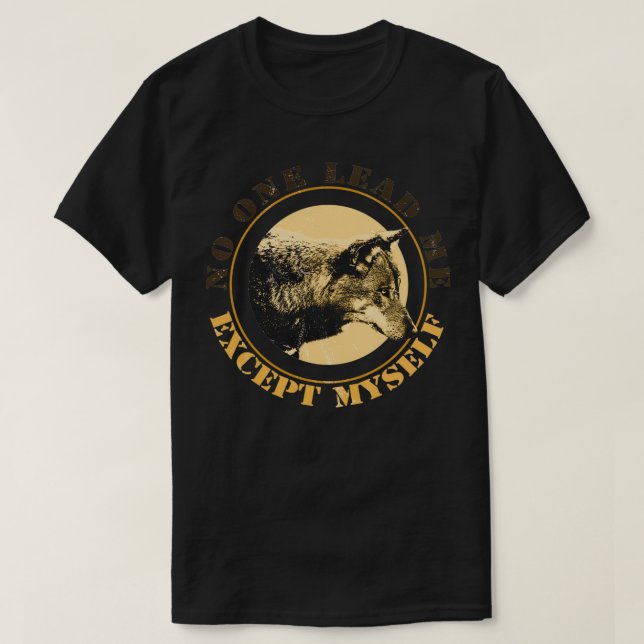 Camiseta Sé el líder de ti mismo 1 (Diseño del anverso)