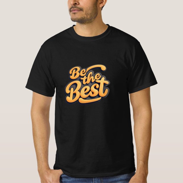 Camiseta Sé el Mejor (Anverso)