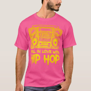 Camiseta Se Enamoró Del Hip Hop Old School 90 Hip Hop Cl