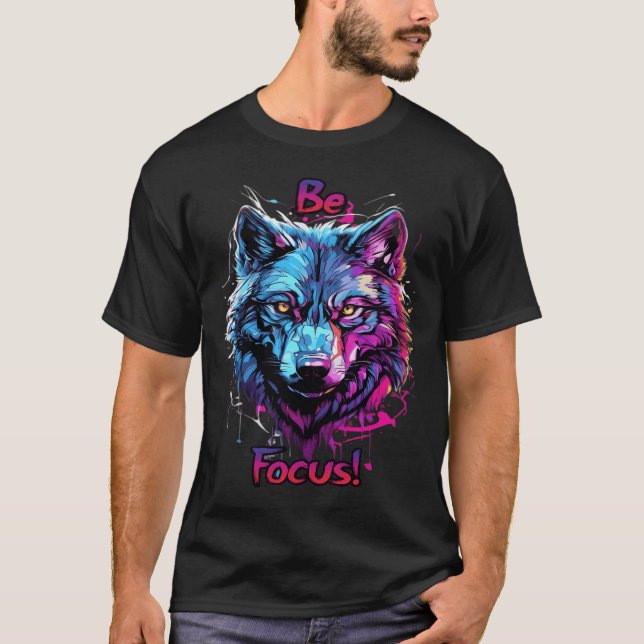 Camiseta ¡Sé enfocado! (Anverso)