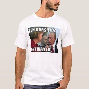 Camiseta Se envenena LolPutin "el Borsht "