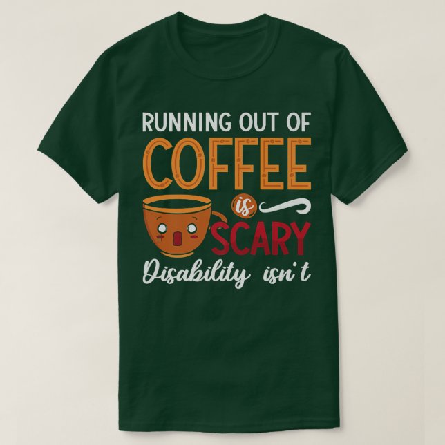Camiseta Se Está Acabando El Café. Se Hace Conciencia De La (Diseño del anverso)
