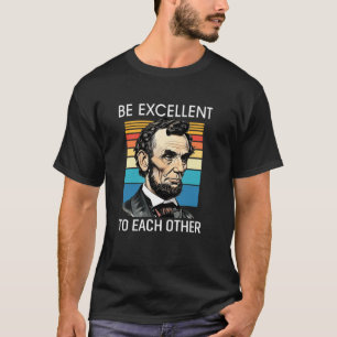 Camiseta Sé Excelente Con Cada Otro Mapa De EE. UU. Bandera