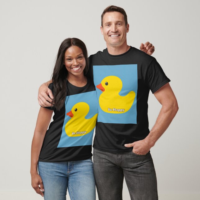 Camiseta Sé Feliz (Unisexo)
