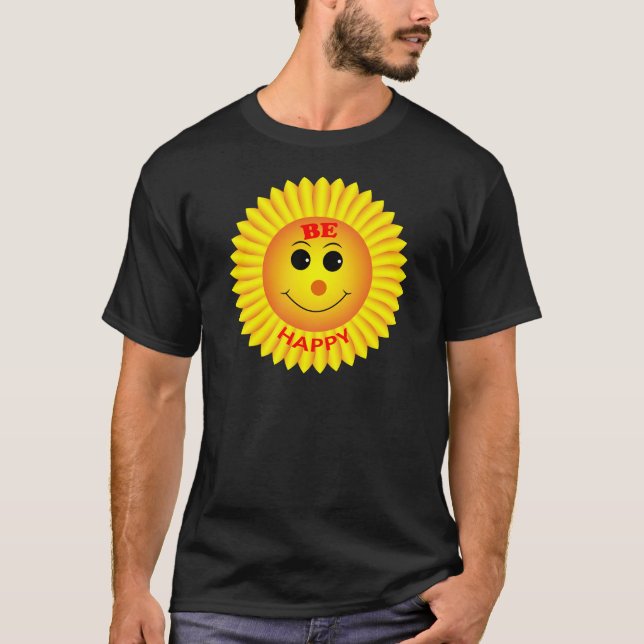 Camiseta Sé Feliz (Anverso)