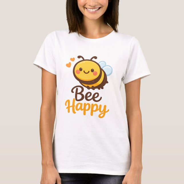 Camiseta Sé Feliz (Anverso)