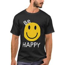 Camiseta "Sé Feliz"