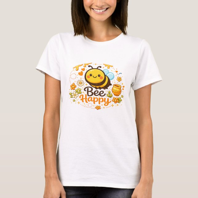 Camiseta Sé Feliz (Anverso)