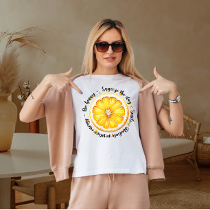 Camiseta Sé feliz