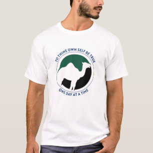 Camiseta Sé Fiel a Ti Mismo - Verde/Negro
