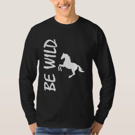 Camiseta Sé Fiero – Diseño de Caballo Fuerte