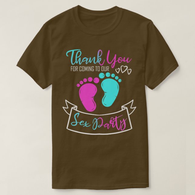 Camiseta Se Fiesta Revelación de Género (Diseño del anverso)