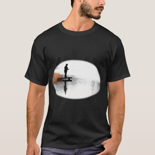 Camiseta se fue a pescar (Anverso)
