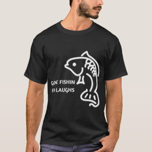 Camiseta Se fue a pescar risas