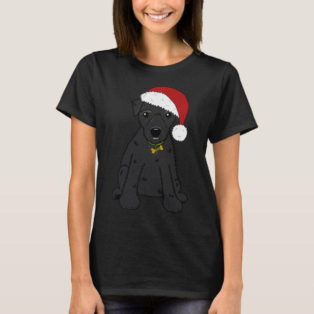 Camiseta Se fue de pesca Ted Navidad (Anverso)