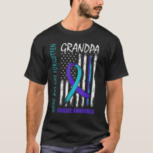 Camiseta Se fue, pero no se olvidó, el abuelo se suicidó, c