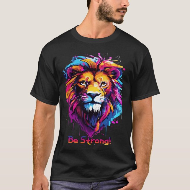 Camiseta ¡Sé Fuerte! (Anverso)