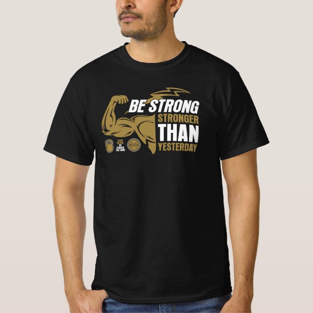 Camiseta Sé Fuerte  (Anverso)