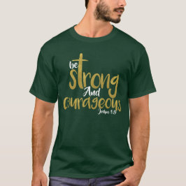 Camiseta Sé Fuerte Y Valiente Joshua 1:9