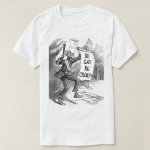 CAMISETA SÉ GAY, HACER PERSONALIZADO DE IMPRESIÓN DE VINTAC