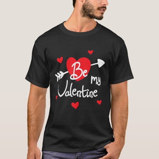 Camiseta Sé gracioso como mi Día de San Valentín de San Val (Anverso)