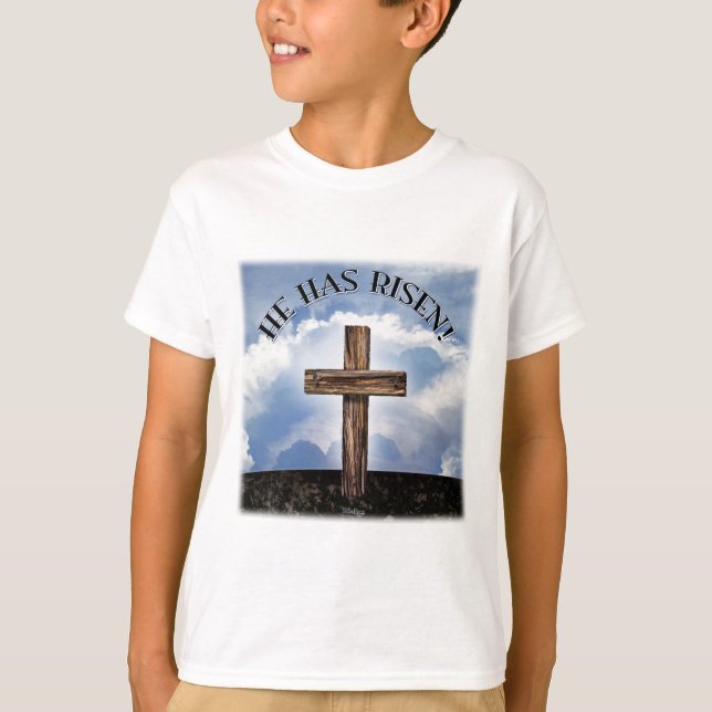 Camiseta Se Ha Elevado El Cielo Cruzado. (Anverso)