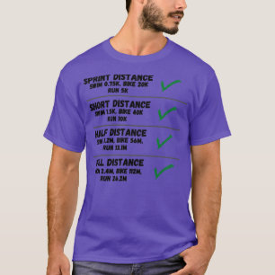 Camiseta Se ha realizado el triatlón a distancia completa