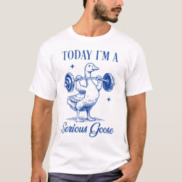 Camiseta Se ha vuelto muy tonto, Funny Goose, meme de ganso