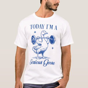Camiseta Se ha vuelto muy tonto, Funny Goose, meme de ganso