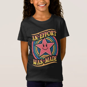 Camiseta Se hizo un esfuerzo retro