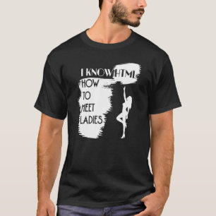 Camiseta Sé HTML Cómo conocer damas para Geekt Programmer
