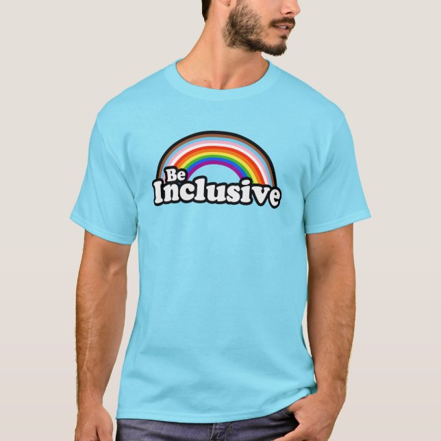 Camiseta Sé inclusivo (Anverso)