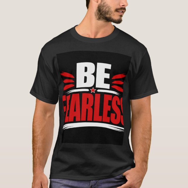 Camiseta Sé Intrépido (Anverso)