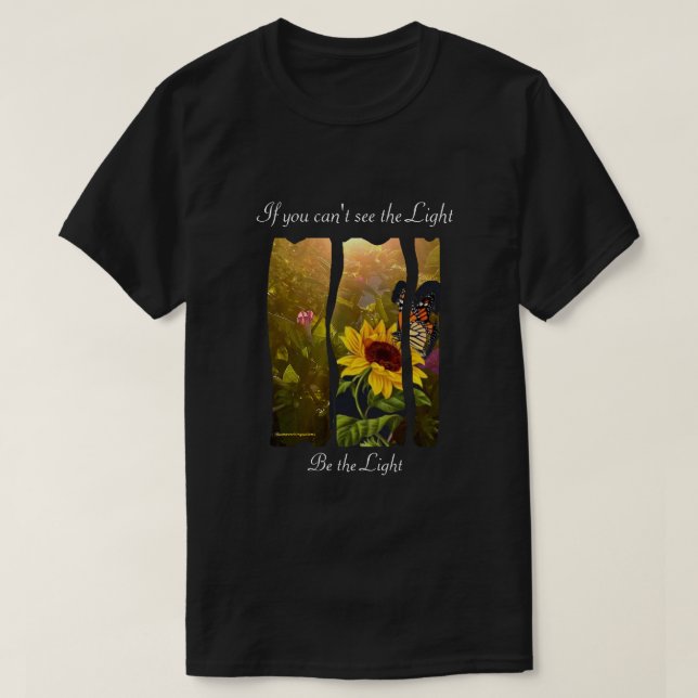 Camiseta Sé la luz (Diseño del anverso)