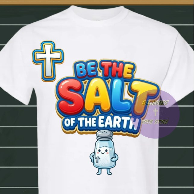 Camiseta Sé la Sal - Cristiano (Subido por el creador)