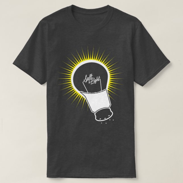 Camiseta Sé la sal y la luz de la Tierra 5 (Diseño del anverso)