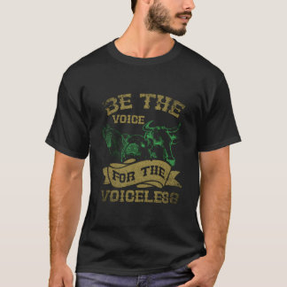 Camiseta Sé La Voz Para El Vegano Sin Voz