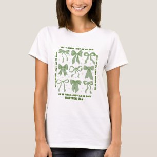 Camiseta Se levanta croqueta floral retro