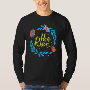 Camiseta Se Levanta Día De Pascua Jesús Cristiano Religioso