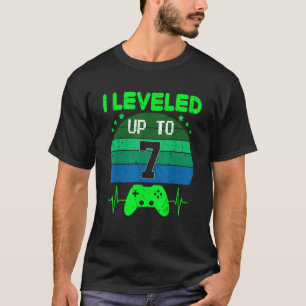 Camiseta Se levanta hasta el séptimo juego de video de cump