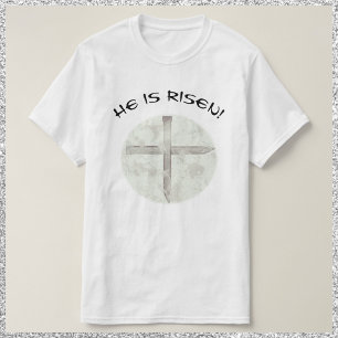 Camiseta Se Levanta La Cruz De Las Uñas De Pascua