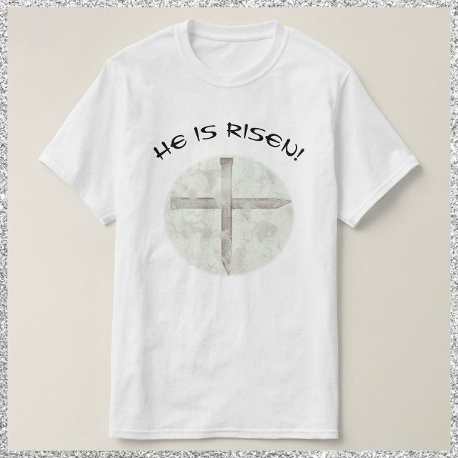Camiseta Se Levanta La Cruz De Pascua (Subido por el creador)